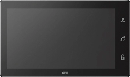 CTV-M4106AHD B (Black) Монитор цветного видеодомофона, 10&quot; (Full HD, Touch Screen)